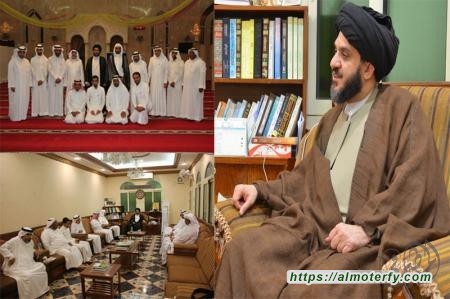 اللقاء الأول لممثلي اعتكافات الأحساء مع سماحة السيد هاشم السلمان