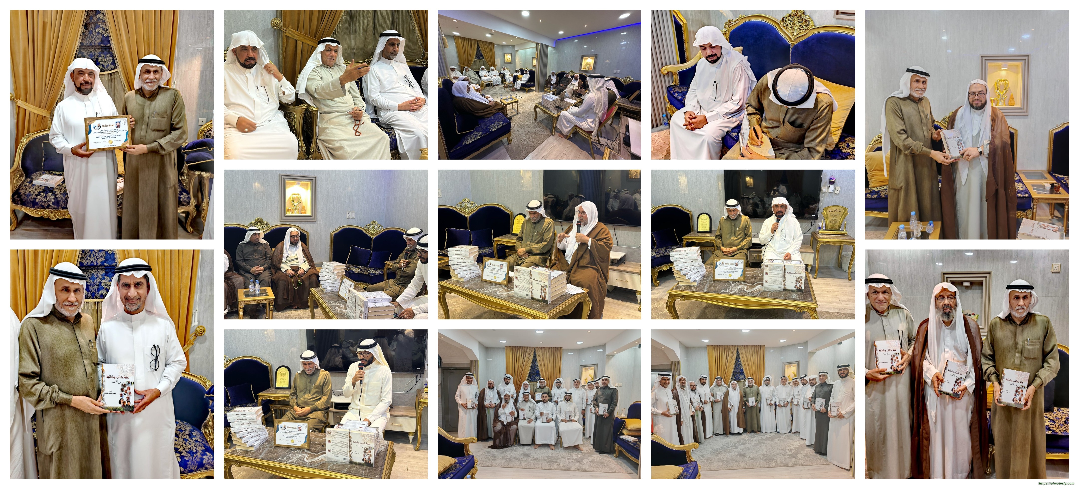 عساكر يحتفي بالمبارك وكتابه (مئة كاتب وكاتبة من الأحساء)