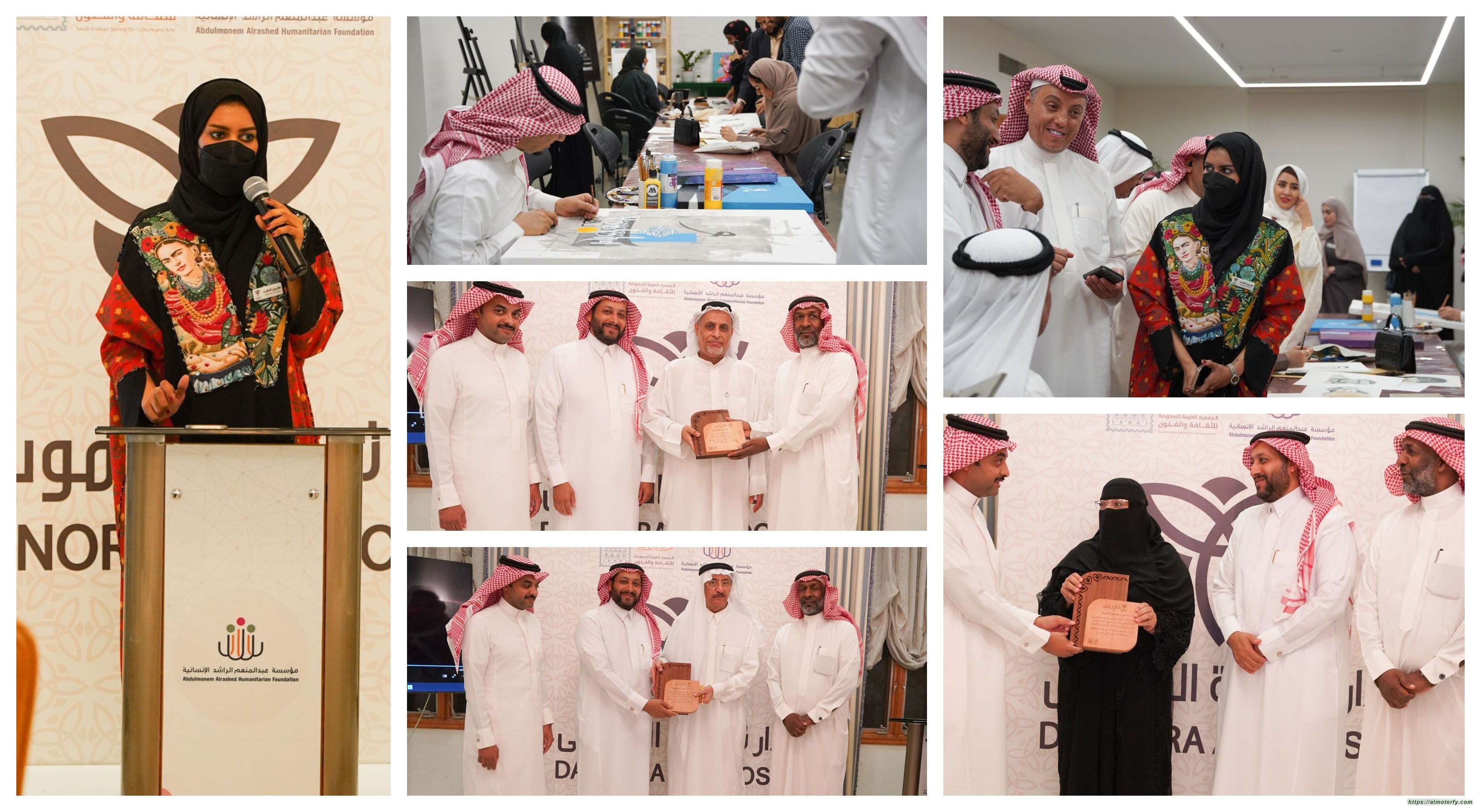 تدشين مرسم (نورة) بدار نورة الموسى للفنون بالأحساء