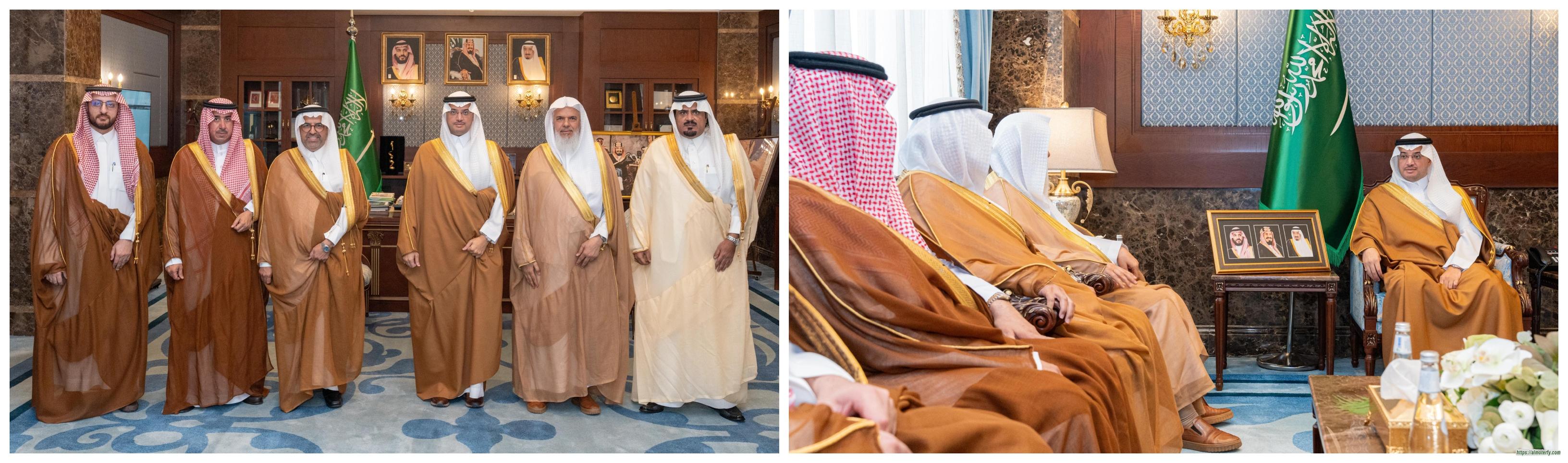 سمو محافظ الأحساء يستقبل رئيس وأعضاء مجلس إدارة الجمعية الخيرية لتيسير الزواج ورعاية الأسرة "رعاية"