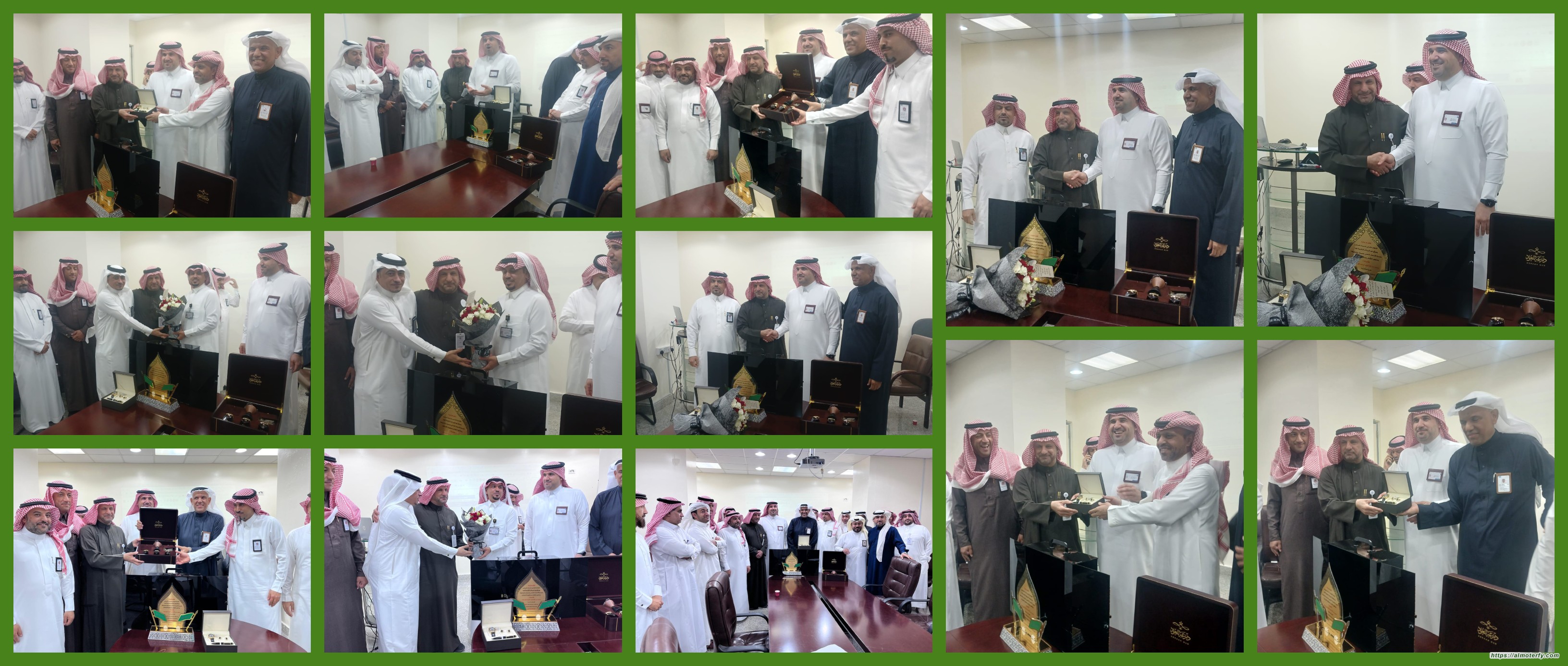 تكريم العبدرب الرضاء  نظير جهوده 3 سنوات مشرفاً لخدمات المرضى للقطاع الشرقي التابع لتجمع الأحساء الصحي