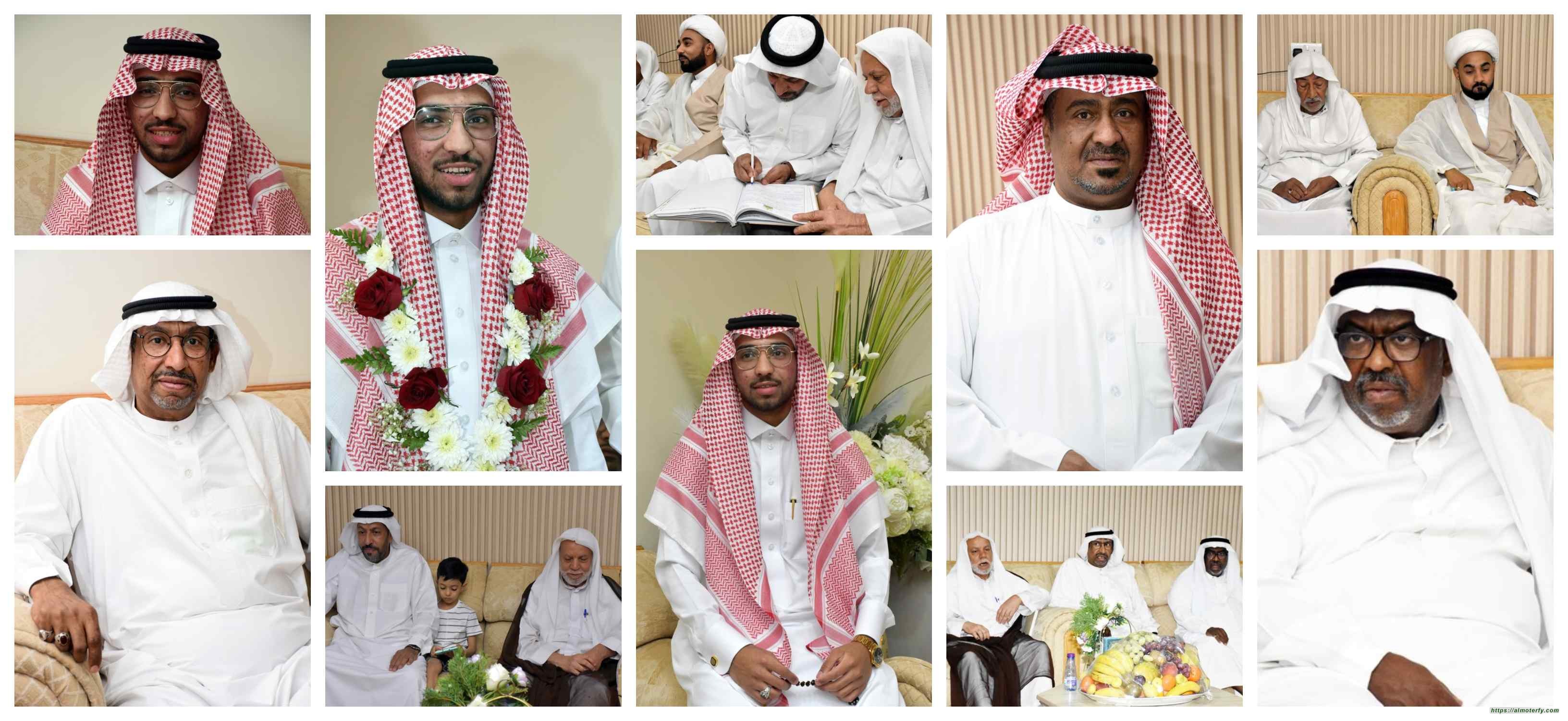 عقد قران الشاب علي العبداللطيف تهانينا