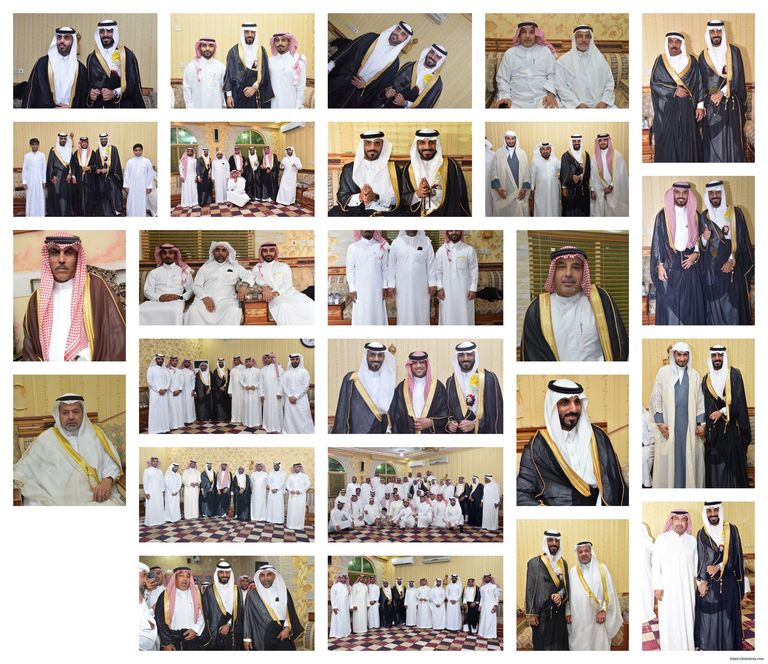 عائلة البركات بالمطيرفي تحتفي بزفاف نجلها مصطفى تهانينا