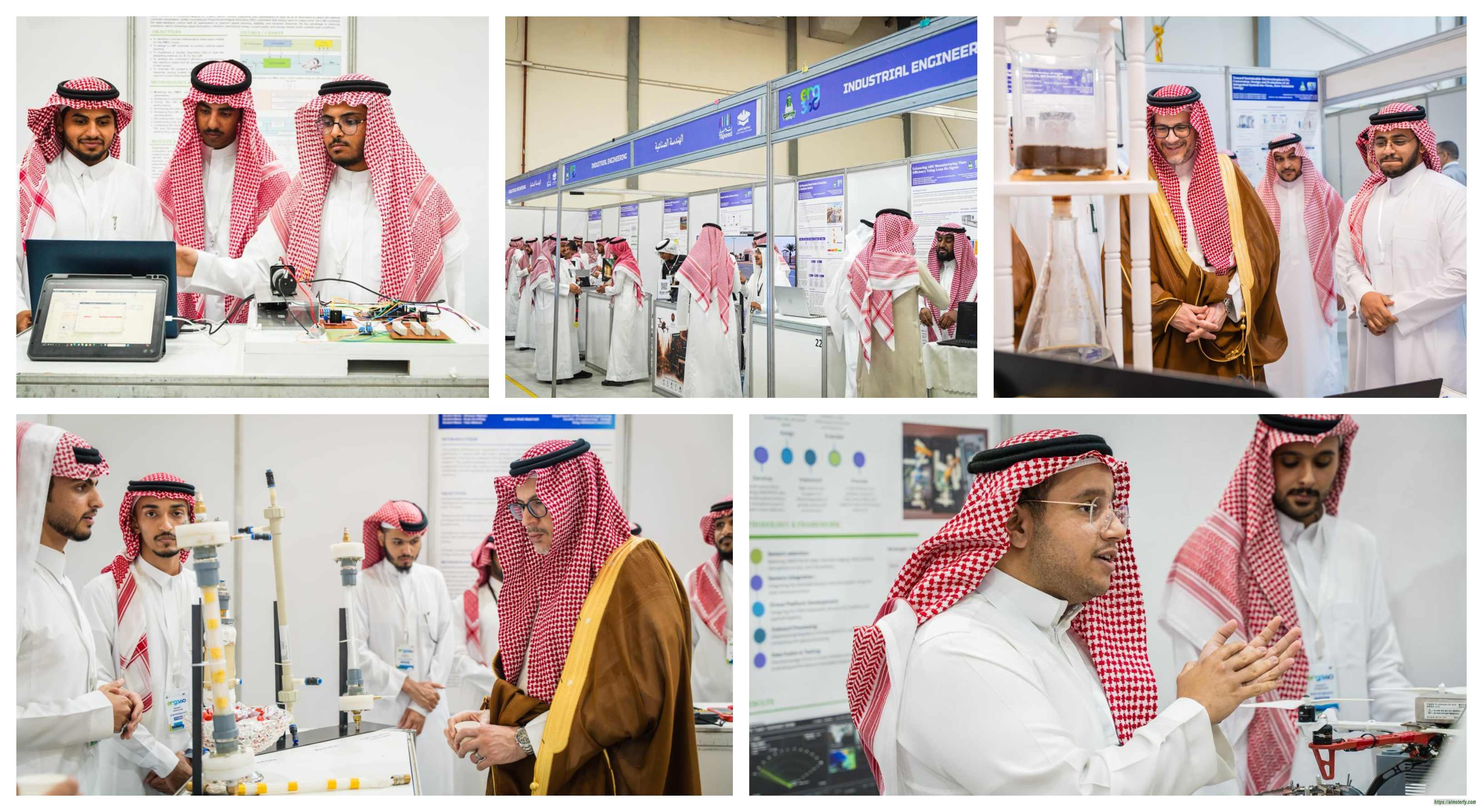 “72” مشروعا بحثيا في افتتاح المعرض الهندسي لطلبة جامعة الملك عبدالعزيز برابغ