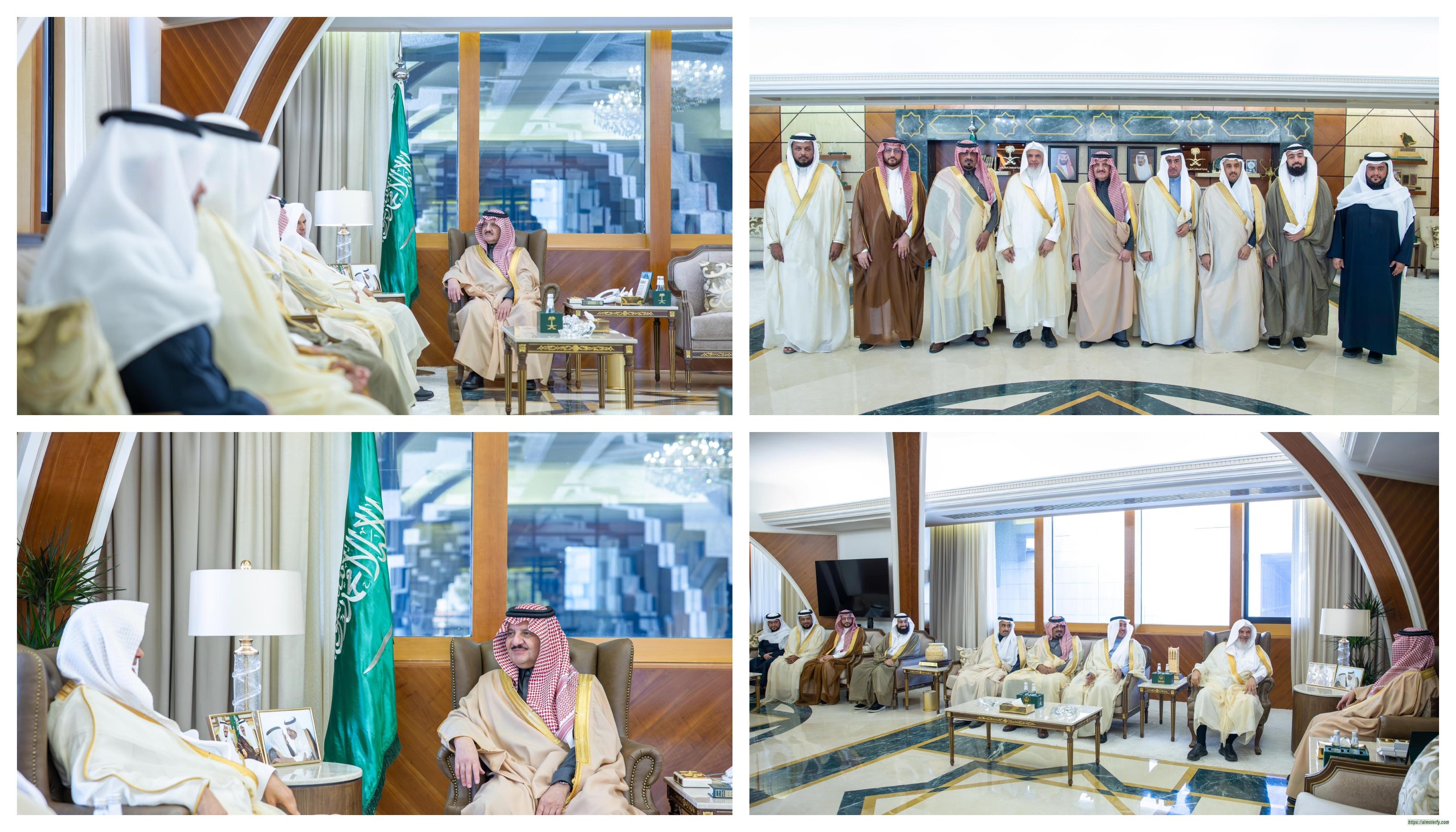 سمو أمير المنطقة الشرقية يستقبل رئيس مجلس إدارة جمعية " رعاية " لتيسير الزواج ورعاية الأسرة بالأحساء