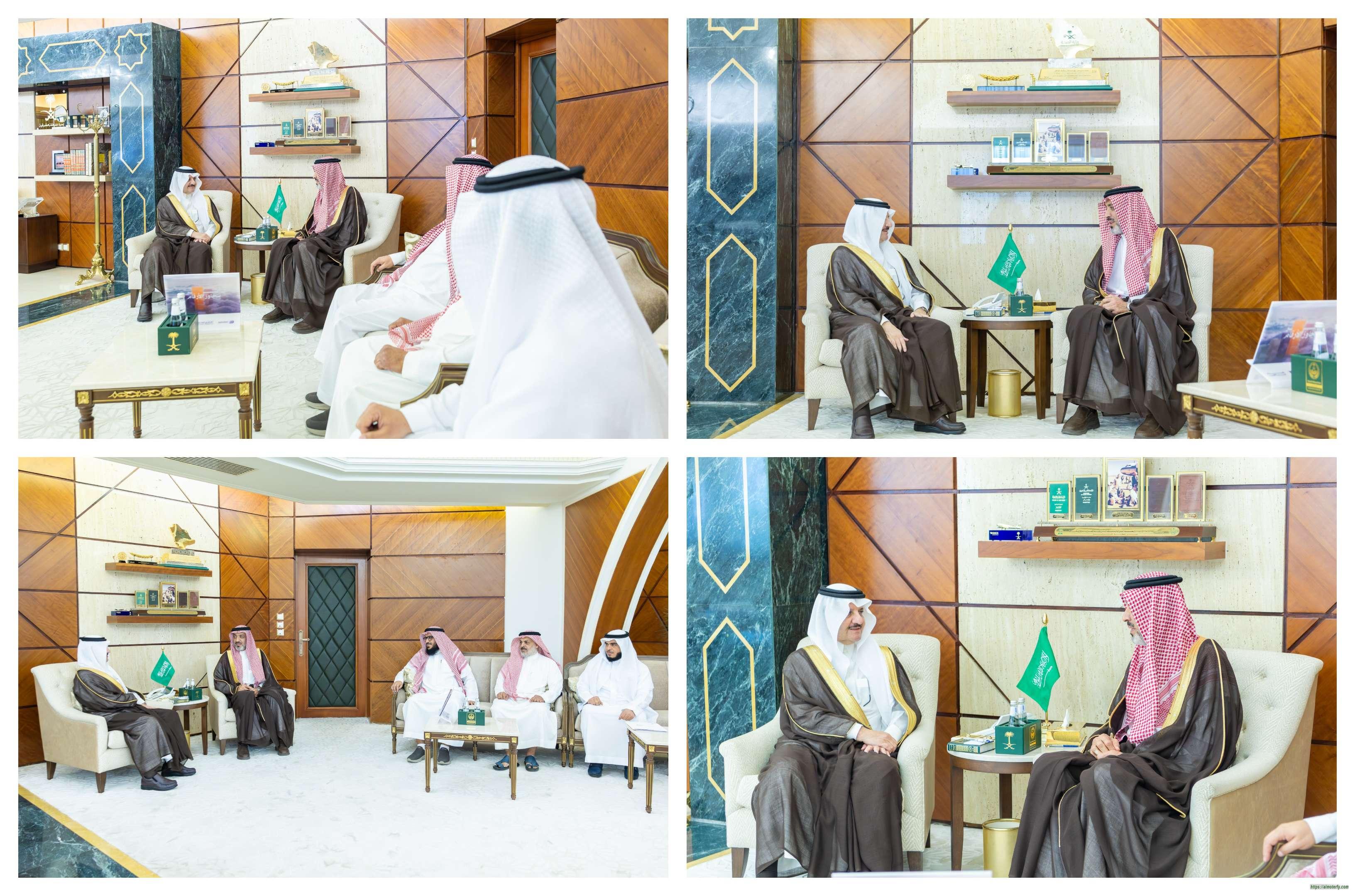 سمو أمير المنطقة الشرقية يستقبل رئيس مجلس إدارة جمعية البر الخيرية بمحافظة حفر الباطن