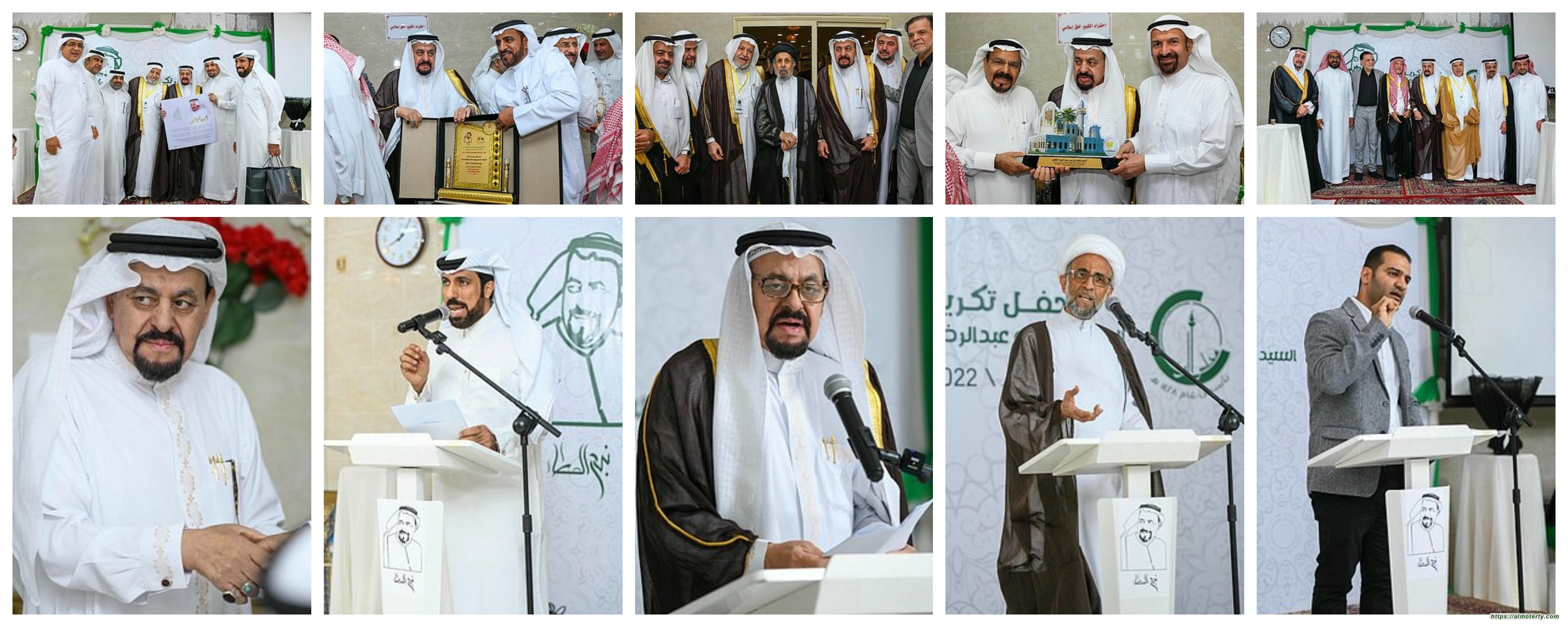 عطر العرفان وعبير الوفاء في حفل تكريم رجل المبادرات السيد هاشم بن السيد عبد رب الرضا الشخص