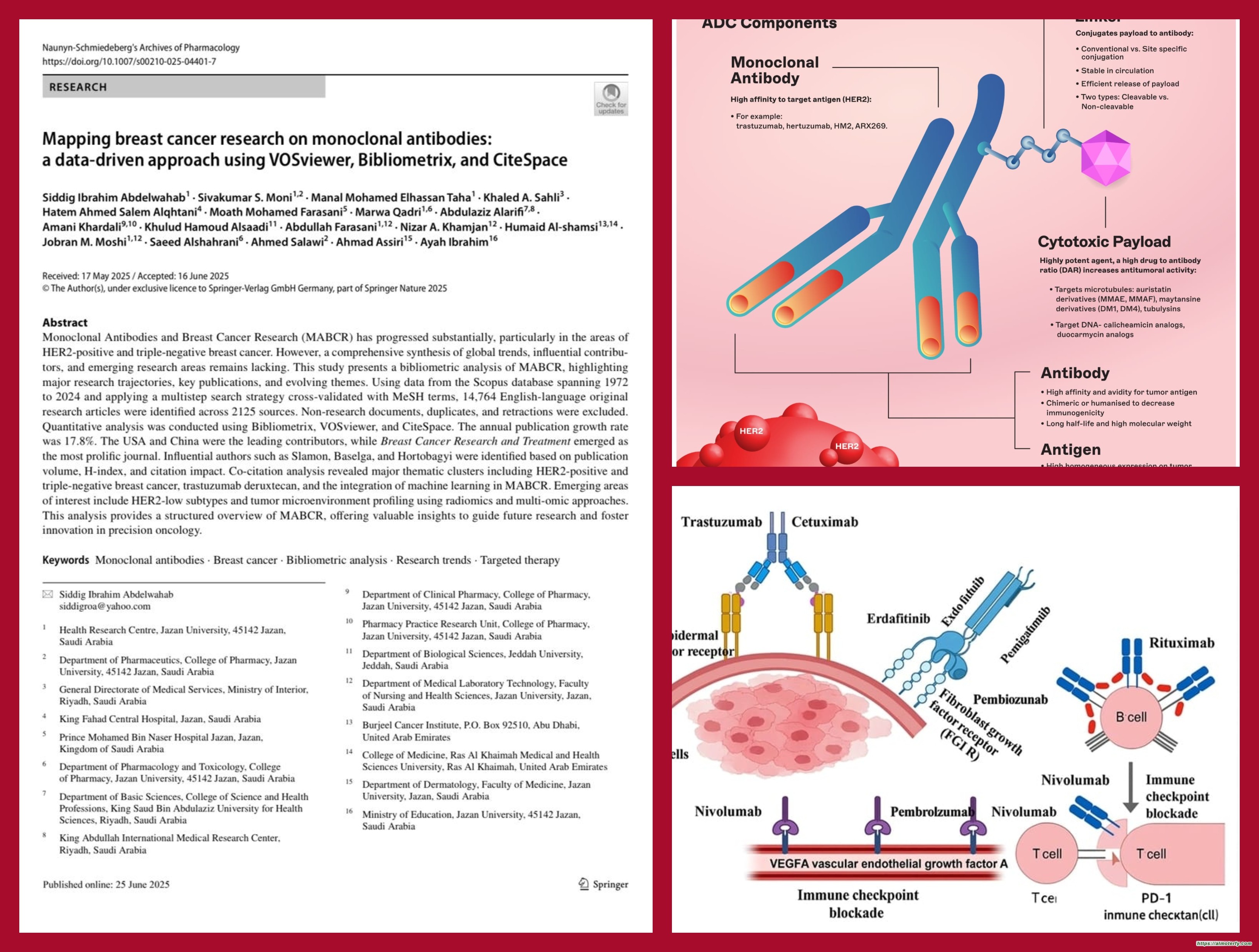 إنجاز علمي سعودي يُنشر في أعرق المجلات الطبية: خريطة عالمية لعلاج سرطان الثدي بالأجسام المضادة