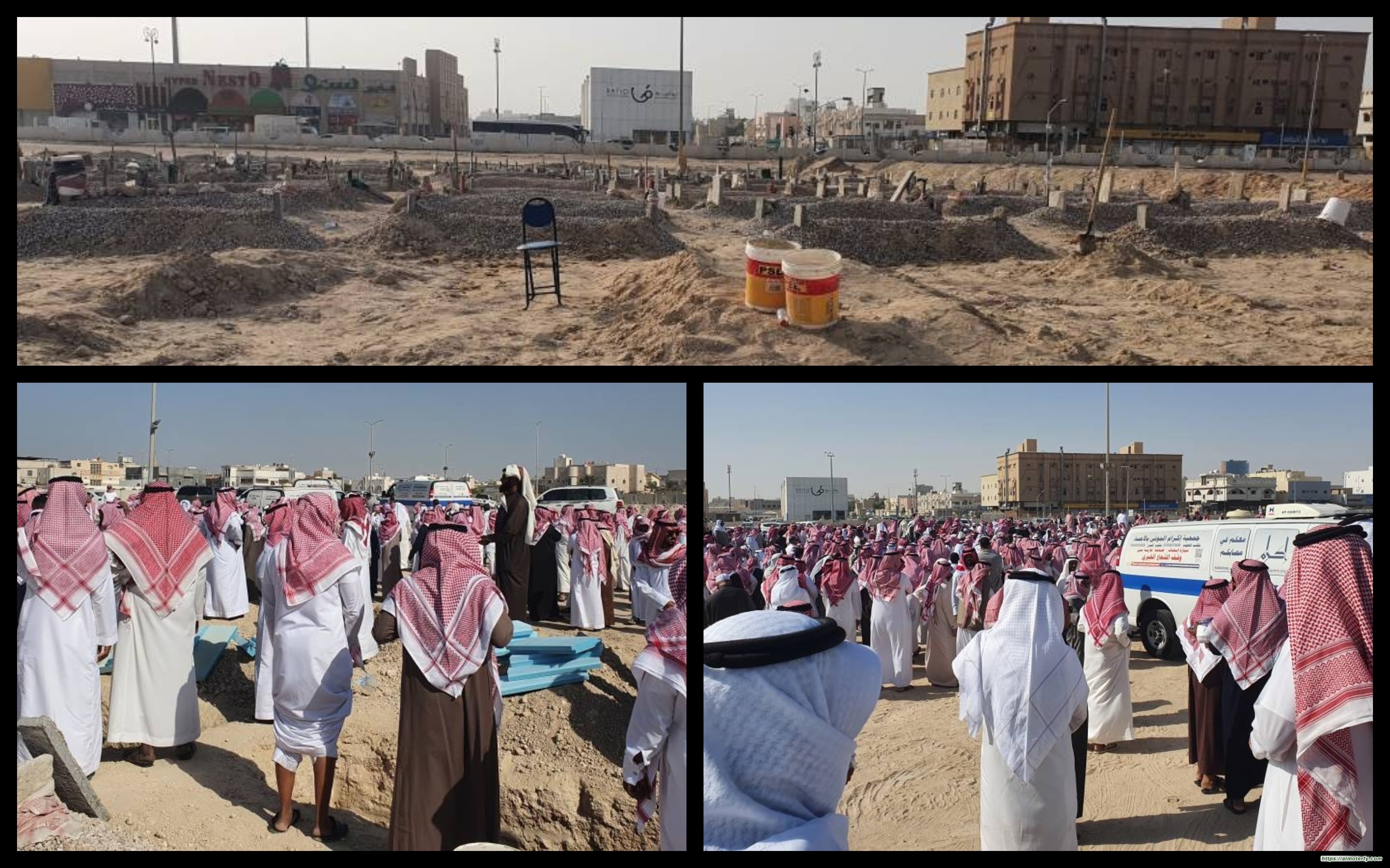 تشييع 7 جثامين في حادث سير بالأحساء