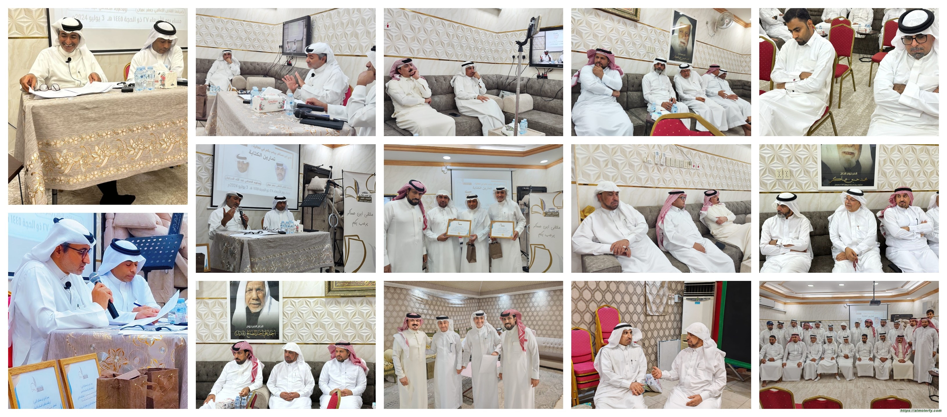 في نادي ابن عساكر الأدبي جعفر عمران يتناول تجربته الفنية في كتابة اليوميات والتعامل مع الألم