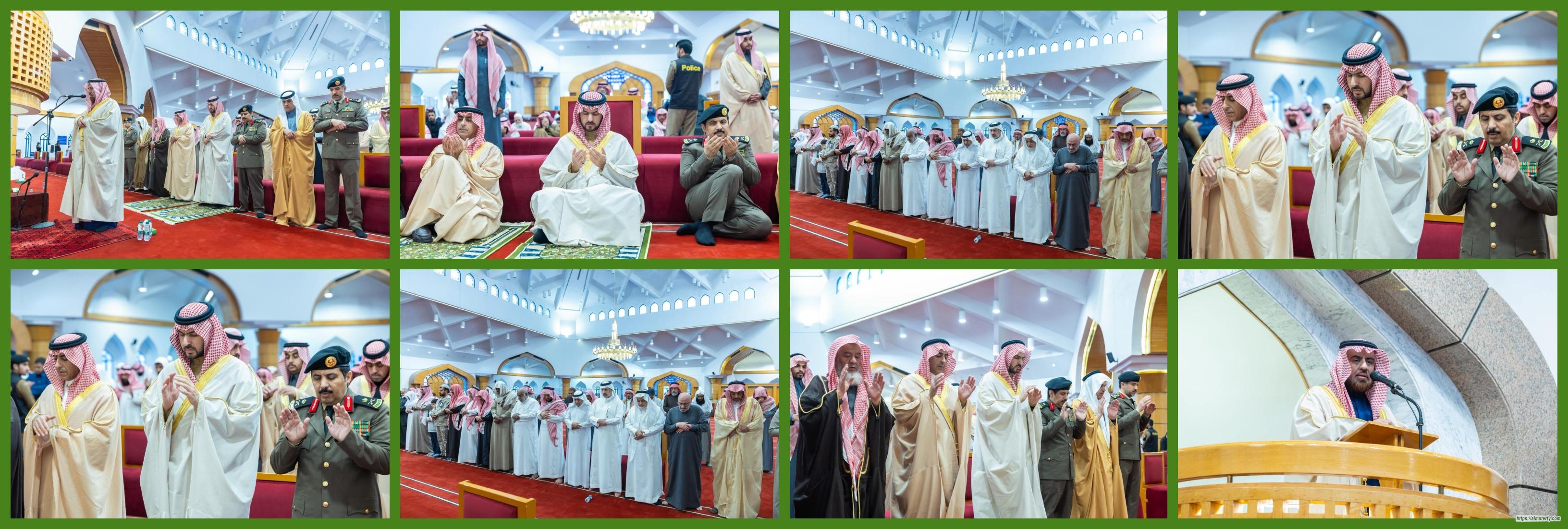 نائب أمير المنطقة الشرقية يؤدي صلاة الاستسقاء مع جموع المصلين