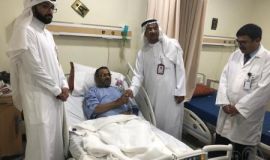 مستشفى مدينة العيون بالاحساء يحتفل بعيد الاضحى المبارك