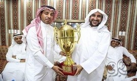 نادي التاج بالمطيرفي يزور سماحة العلامة السيد ابو عدنان بعد تحقيقة بطولة فريق الجزيرة 