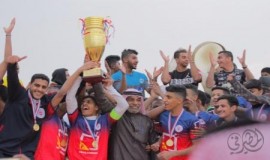 الكساء بطلا لدورة المرحوم عيسى الملفي بنادي التاج بالمطيرفي