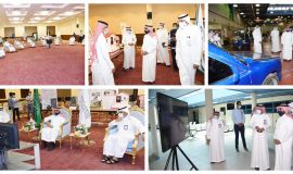 بمناسبة بدء العام الدراسي الجديد  محافظ المؤسسة العامة للتدريب التقني والمهني يتفقد التدريب بالكلية التقنية بالدمام