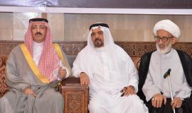 سمو محافظ الأحساء يعزي أسرة بوخمسين