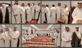 أسرة الملاء بالأحساء تستقبل المعزين في فقيدهم عميد الاسرة