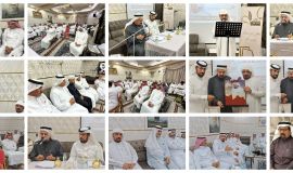 ليلة (سمر مقفى) مع الشاعر السيد/ هاشم الشخص في نادي ابن عساكر