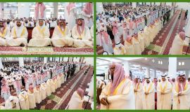 سمو محافظ الأحساء يؤدي صلاة عيد الأضحى