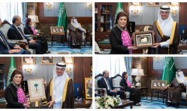 سمو محافظ الأحساء يستقبل سفيرة العراق لدى المملكة