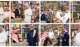 النورس الثقافي يختتم أنشطته بزيارة لمكتبة محمد سعود الحداد