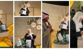 نهاد الحساوي مع قصة العروسة في الشريك الأدبي