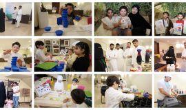 300 زائرًا يتفاعلون مع «عيش صح» في مشروع الرامس بالعوامية