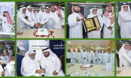 بالصور .. فريق عيون هجر يدشن مكتبه في برج الملحم