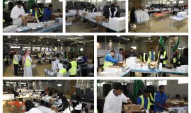 المعهد الصناعي الثانوي بالدمام يجهّز 3000 وجبة إفطار صائم