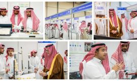 “72” مشروعا بحثيا في افتتاح المعرض الهندسي لطلبة جامعة الملك عبدالعزيز برابغ