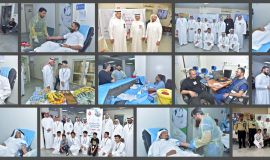 مركز بر حي الملك فهد يختتم دمك قطرات ندى 5