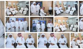 الملا يدشن مشروع كساء بمركز بر حي الملك فهد