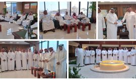 *العيون الخيرية بالأحساء تزور شريك النجاح  شركة الكليب القابضة وتهنئها بتدشين مقرها الجديد*