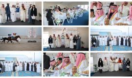 محافظ الجبيل يرعى الحفل الختامي لسباقات ميدان فروسية الجبيل