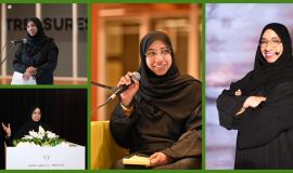 الشاعرة الاماراتية نجاة الظاهري :  أنا مفتونة باللغة وبألحان وحروفها