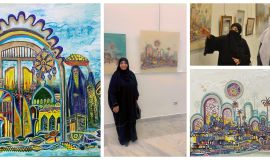  الشيخ تتالق بالمعرض الخليجي الثالث بالكويت