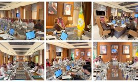 محافظ الجبيل "الداود" يترأس اجتماع لجنة الدفاع المدني بالمحافظة
