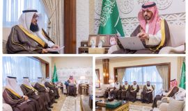 سمو نائب أمير المنطقة الشرقية يستقبل الرئيس التنفيذي لجمعية البر بالمنطقة