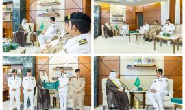 سمو أمير المنطقة الشرقية يستقبل قائد حرس الحدود بالمنطقة ويثمن جهودهم